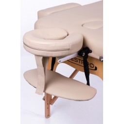 Foldable massage couch table RESTPRO® Memory 2 Beige Restpro
