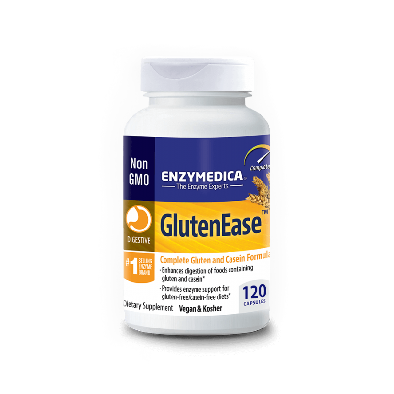 Enzymedica GlutenEase, 120 kapslit Toidulisandid