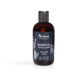 Shower Gel Clary Sage + Lavender 250ml Nurme Looduskosmeetika