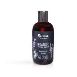Lavender – Muskatellisalvia & laventeli suihkugeeli 250ml Nurme Looduskosmeetika