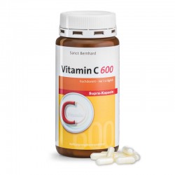 C VITAMIIN SUPRA600 KAPSLID, 180TK / TOIDULISAND Vitamiinid ja mineraalid