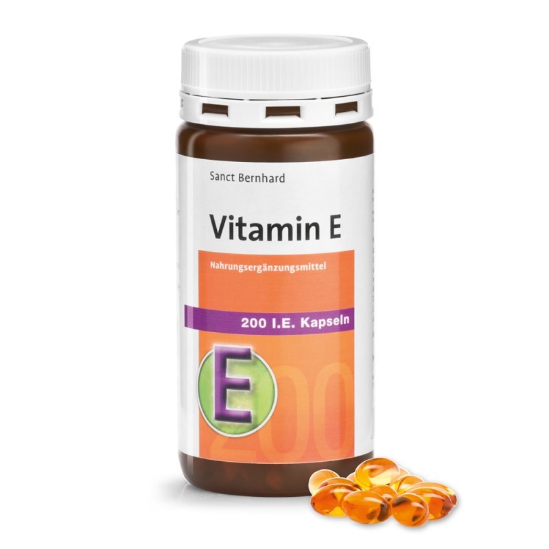 E- VITAMIINI KAPSLID, 200IU, 240TK / TOIDULISAND Vitamiinid ja mineraalid