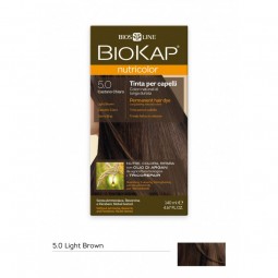 BIOKAP NUTRICOLOR 5.0 / LIGHT BROWN HAIR DYE BIOKAP