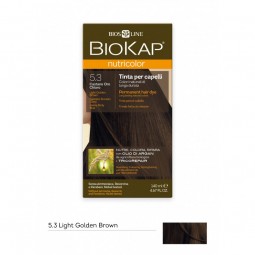 BIOKAP NUTRICOLOR 5.3 / LIGHT GOLDEN BROWN HAIR DYE BIOKAP