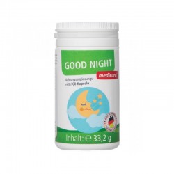 "GOOD NIGHT" CAPSULES, 60PCS MEDICURA