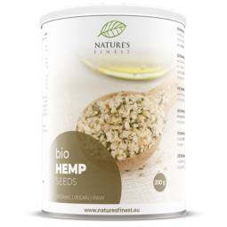HEMP SEEDS, HULLED, 200G NATURE'S FINEST BY NUTRISSLIM