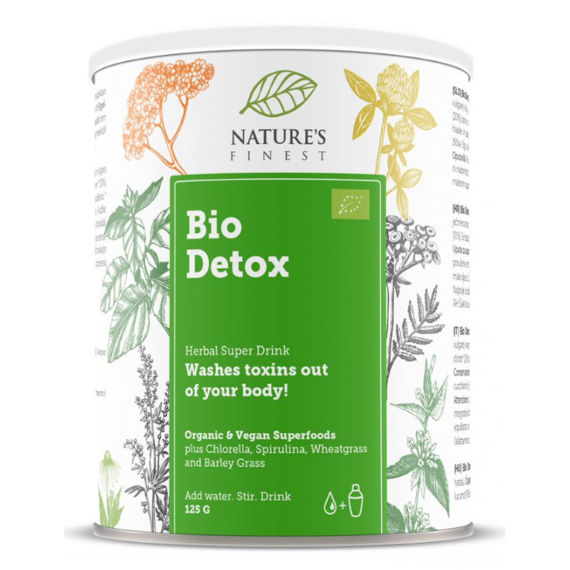 SUPERFOOD MIX "DETOX", 125G NATURE'S FINEST BY NUTRISSLIM
