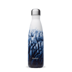 INSULATED STAINLESS STEEL THERMO BOTTLE, GLACIER, 500ML QWETCH
