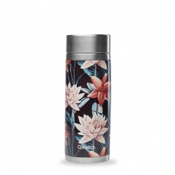 INSULATED STAINLESS STEEL TEAMUG, TROPICAL, 400ML QWETCH