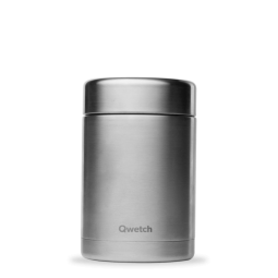 INSULATED STAINLESS STEEL LUNCHBOX, INOX, 650ML QWETCH
