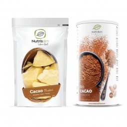 Basic set for making luxury raw chocolate NATURE'S FINEST BY NUTRISSLIM