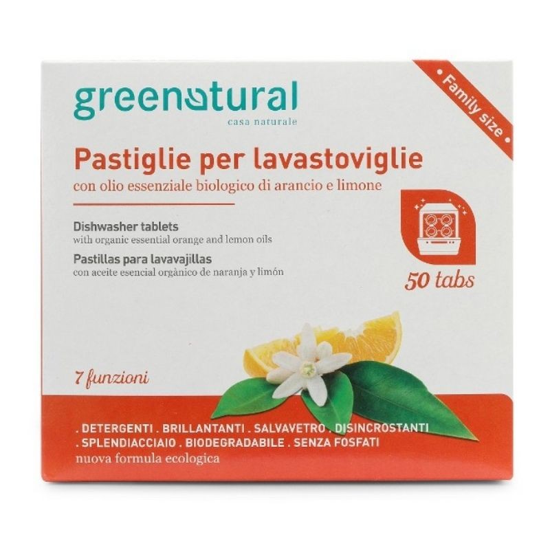 ASTIANPESUTABLETIT, 7IN1, 50KPL Greenatural