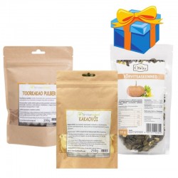 Raw chocolate making kit + GIFT Pumbkin seeds NATURE'S FINEST BY NUTRISSLIM