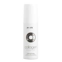FACE TONER WITH COLLAGEN OF TWO TYPES AND AMINO ACID COMPLEX MIRRA