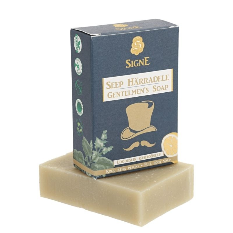 Natural soap "Soap For Gentlemen" Signe Seebid
