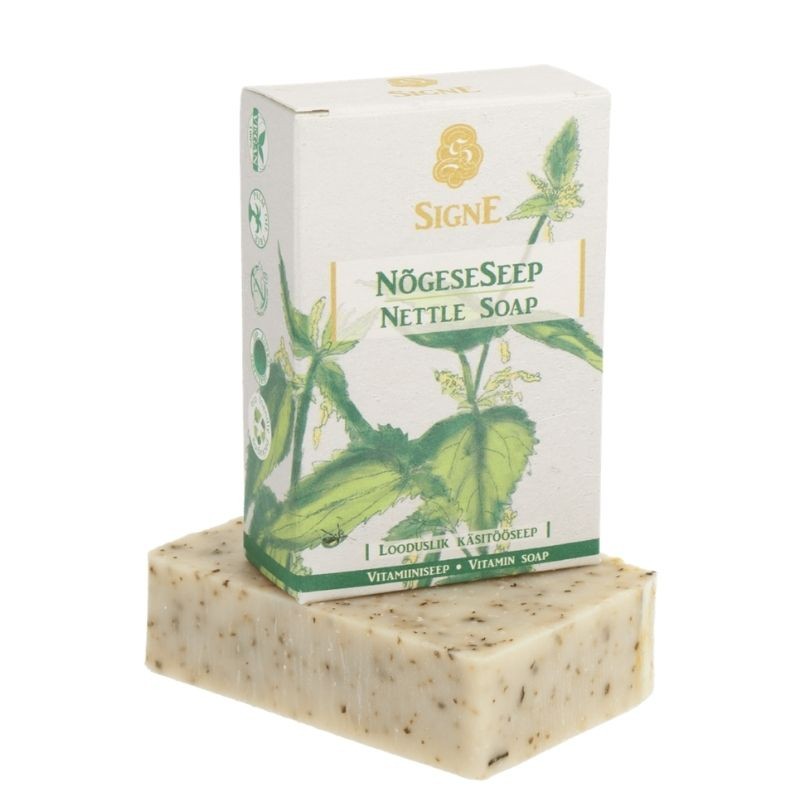 Handmade soap "Nettle soap" Signe Seebid