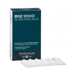B12-VITAMIINI (1000MCG), KIELEN ALLE LAITETTAVAT TABLETIT, 60KPL Bios Line Principium