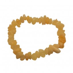 Yellow calcite, chip bracelet Vitaest Baltic OÜ