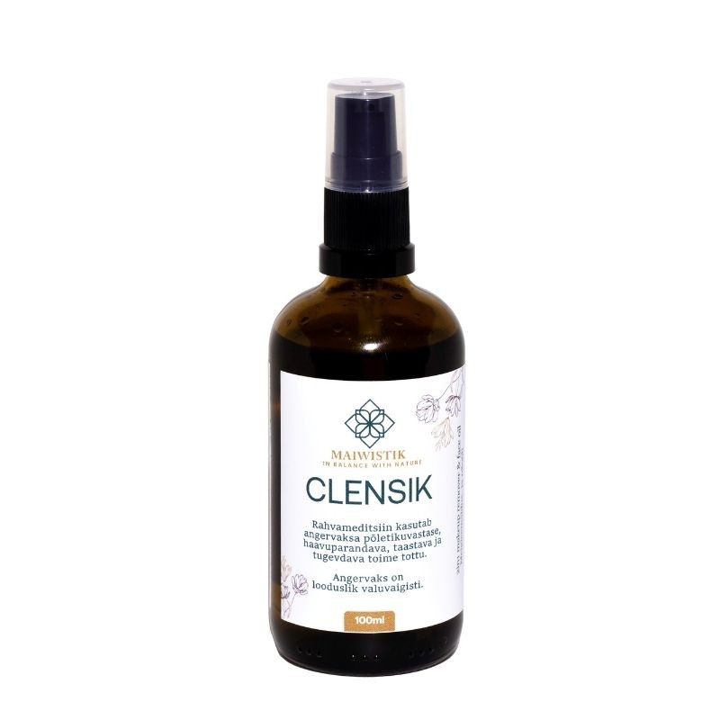 CLENSIK make-up removal oil with local herbs MAIWISTIK