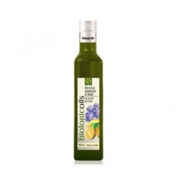 COLD PRESSED FLAX SEED OIL WITH LEMON, 250ML BIOLOGICOILS