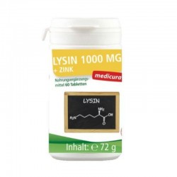 LÜSIIN (800MG) + TSINK, 60 TABLETTI Vitamiinid ja mineraalid