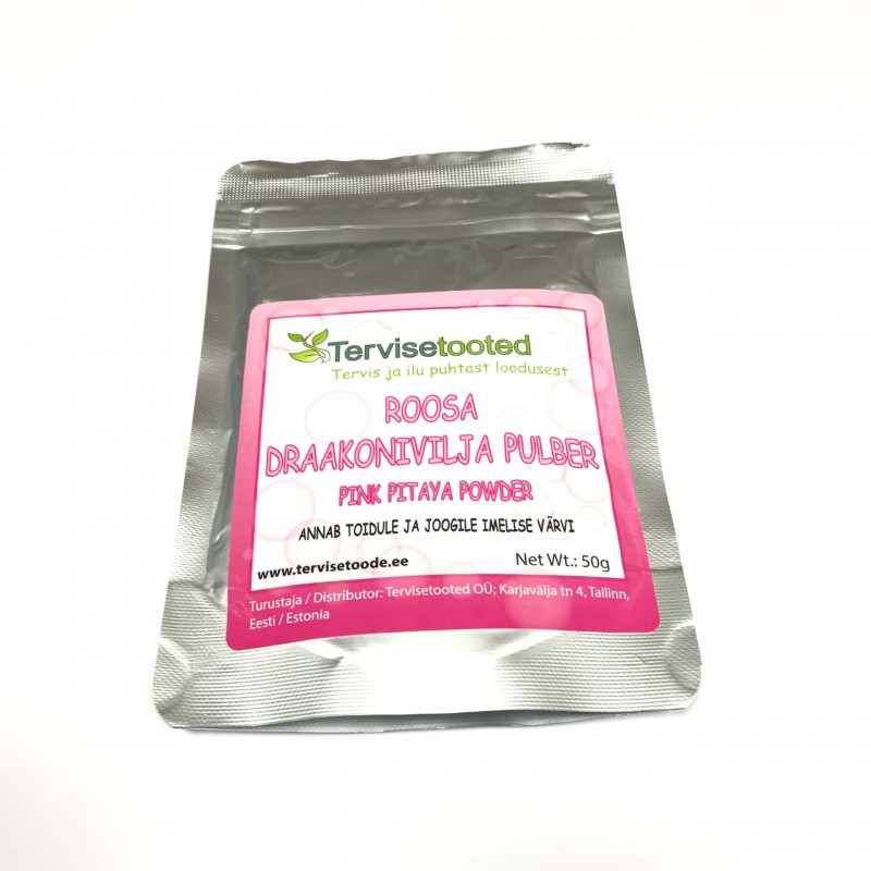 Pink Pitaya Powder 50g Tervisetooted