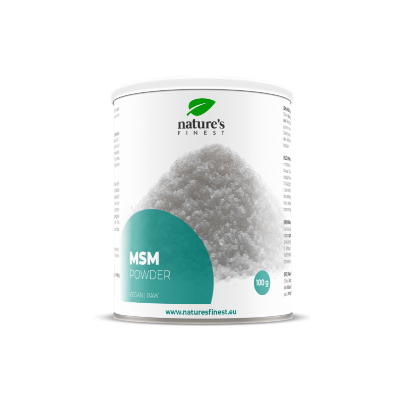 MSM POWDER, 100G NATURE'S FINEST BY NUTRISSLIM