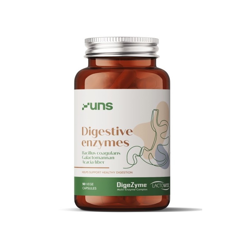 DIGESTIVE ENZYMES, 90 CAPSULES UNS