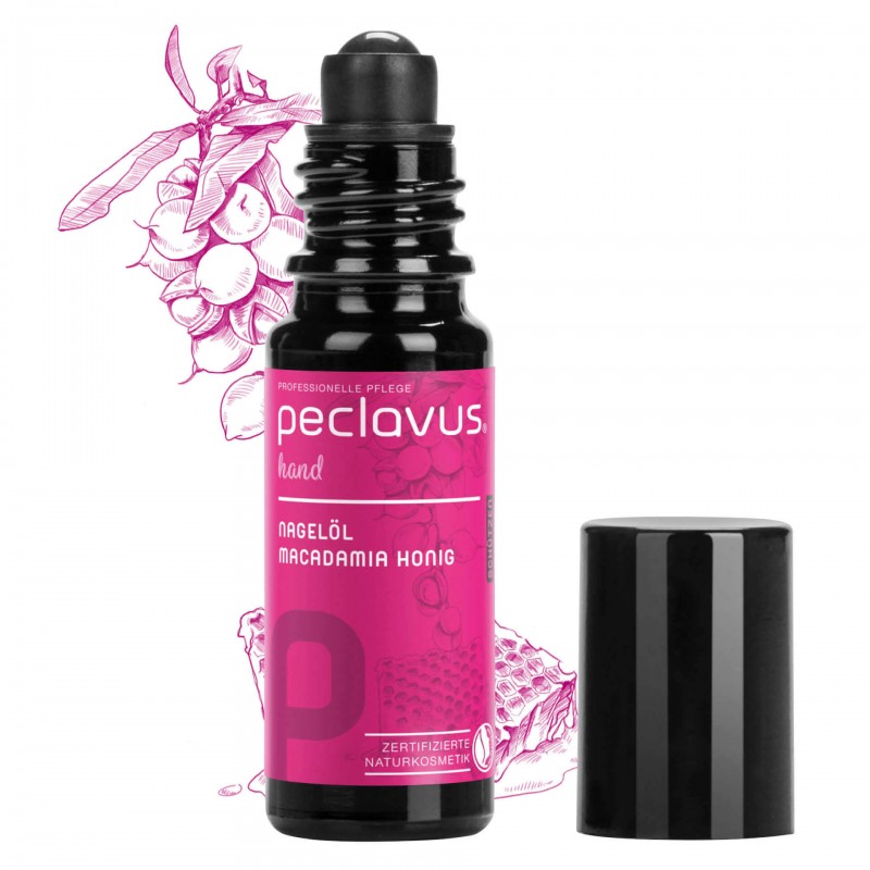 Protective nail oil with macadamia nut and honey PECLAVUS