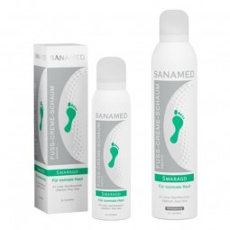 SANAMED Smaragd foam cream with 5% urea SANAMED