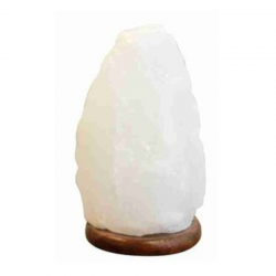 White Himalayan Salt Lamp 3-5kg Vitaest Baltic OÜ